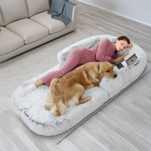 human sized dog bed