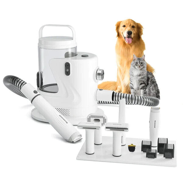 dog grooming vacuum kit