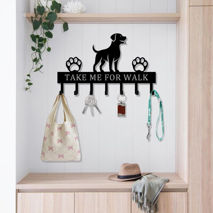 custom dog leash holder