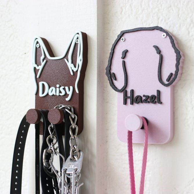 unique dog leash holder